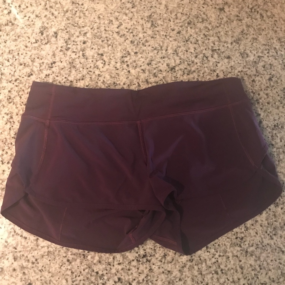 Lululemon running shorts